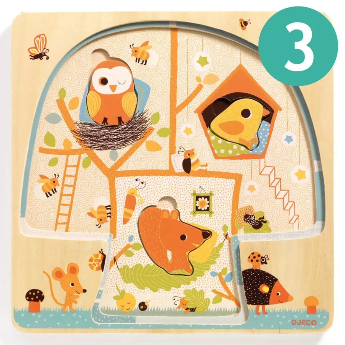 Puzzle Chez-Nut - 12 pièces
