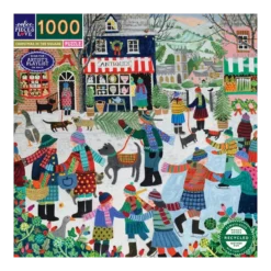 Puzzle Christmas in the Square - 1000 pièces