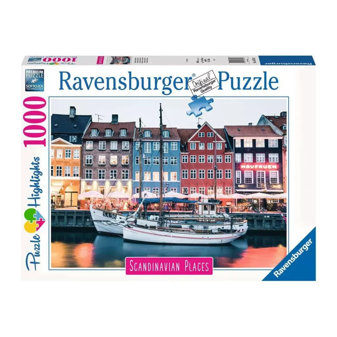 Puzzle Copenhague Danemark - 1000 pièces