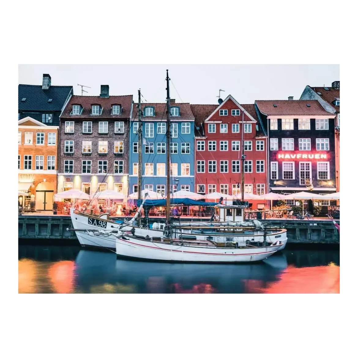 Puzzle Copenhague Danemark - 1000 pièces