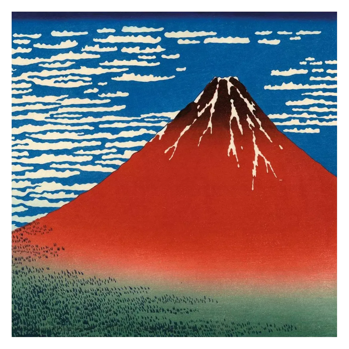 Puzzle Cuzzle Le Fuji Rouge - 30 pièces