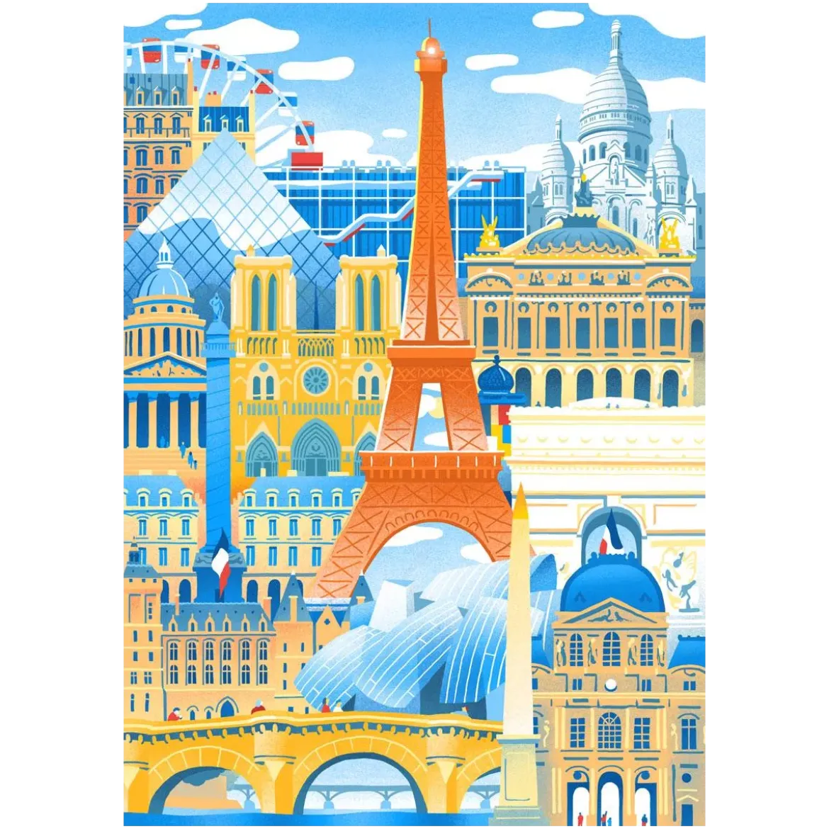 Puzzle Cuzzle Paris en Folie - 30 pièces