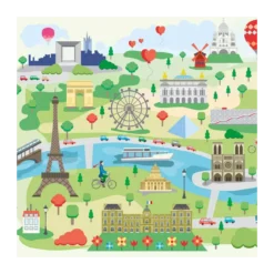 Puzzle Cuzzle Paris Illustré - 30 pièces