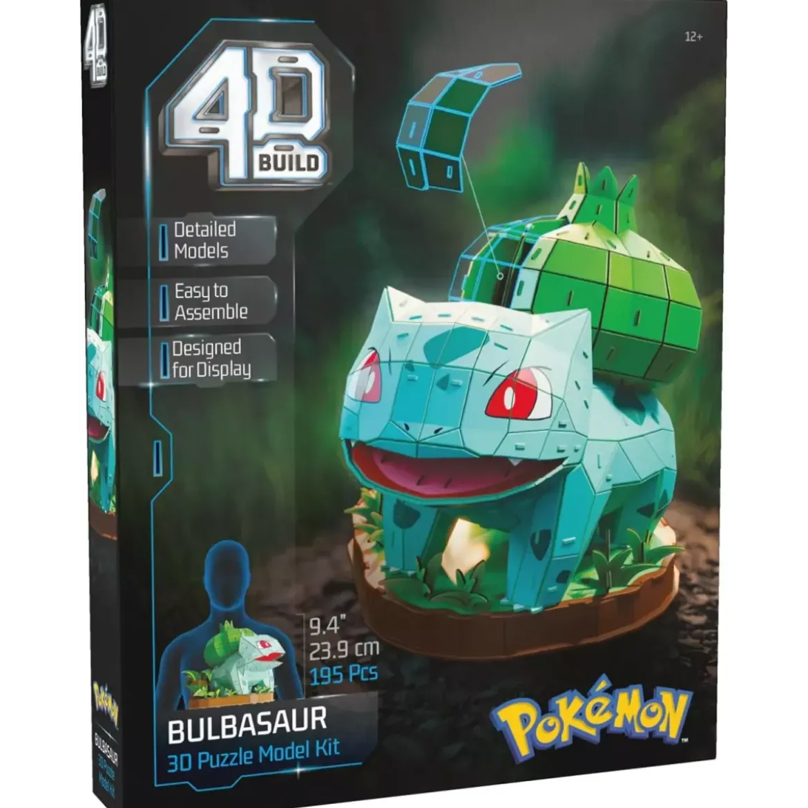 Puzzle 4D Build - Pokémon : Bulbizarre - 195 pièces