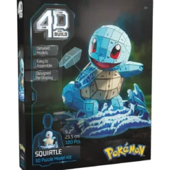 Puzzle 4D Build - Pokémon : Carapuce - 180 pièces