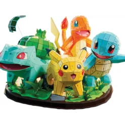 Puzzle 4D Build - Pokémon : Diorama Région Kanto - 716 pièces
