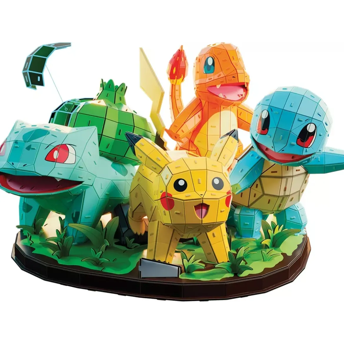 Puzzle 4D Build - Pokémon : Diorama Région Kanto - 716 pièces