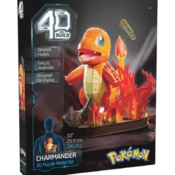 Puzzle 4D Build - Pokémon : Salamèche - 241 pièces