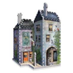 Puzzle 3D Harry Potter Diagon Alley : Boutiques Weasley, farces pour sorciers facétieux et La Gazette du Sorcier - 285 pièces
