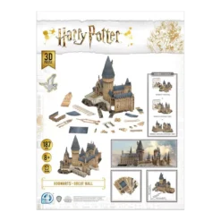Puzzle 3D Harry Potter - La Grande Salle - 187 pièces