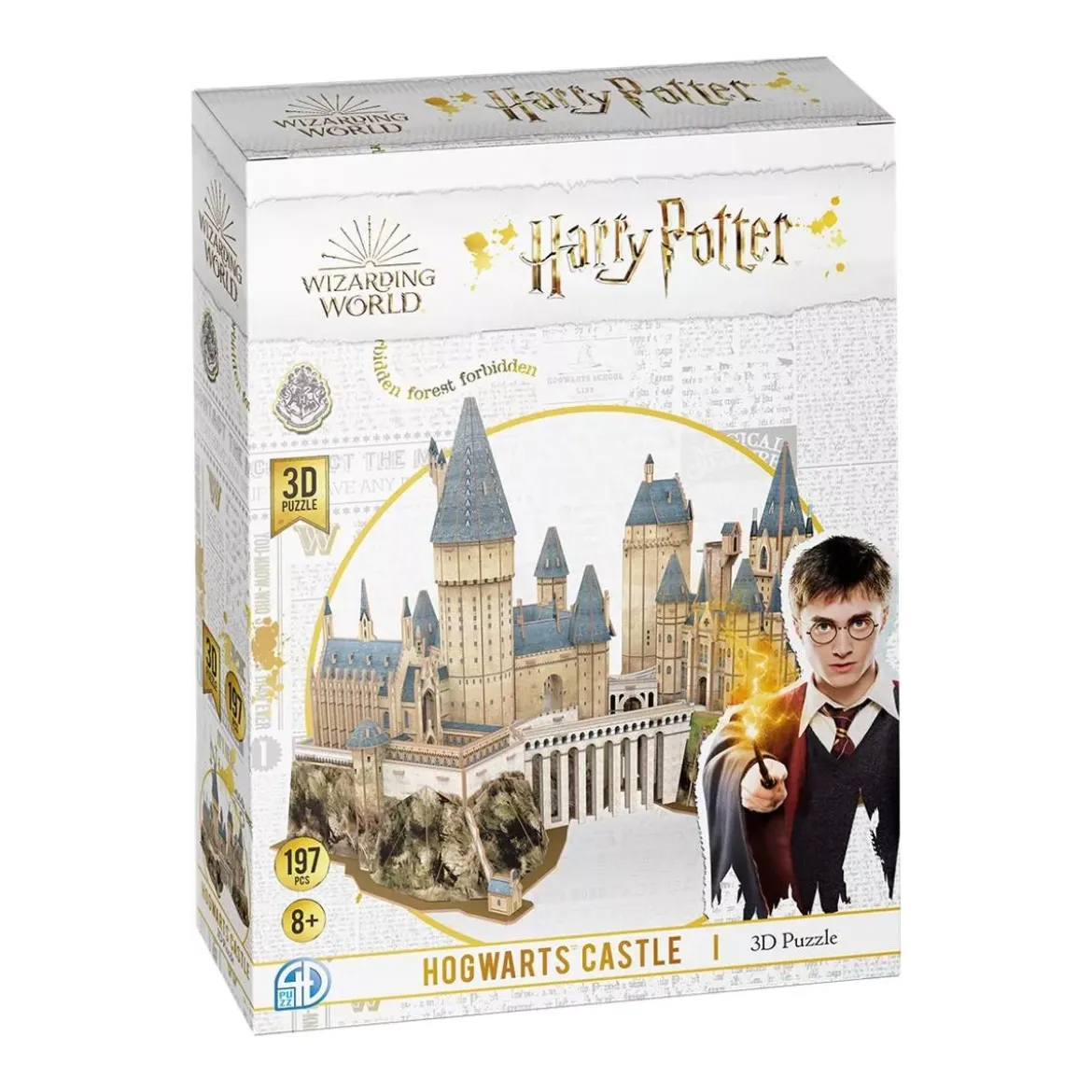 Puzzle 3D Harry Potter - Le Château de Poudlard - 197 pièces