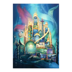 Puzzle Disney : Ariel - Collection Château Disney Princesses - 1000 pièces