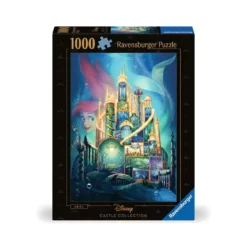 Puzzle Disney : Ariel - Collection Château Disney Princesses - 1000 pièces