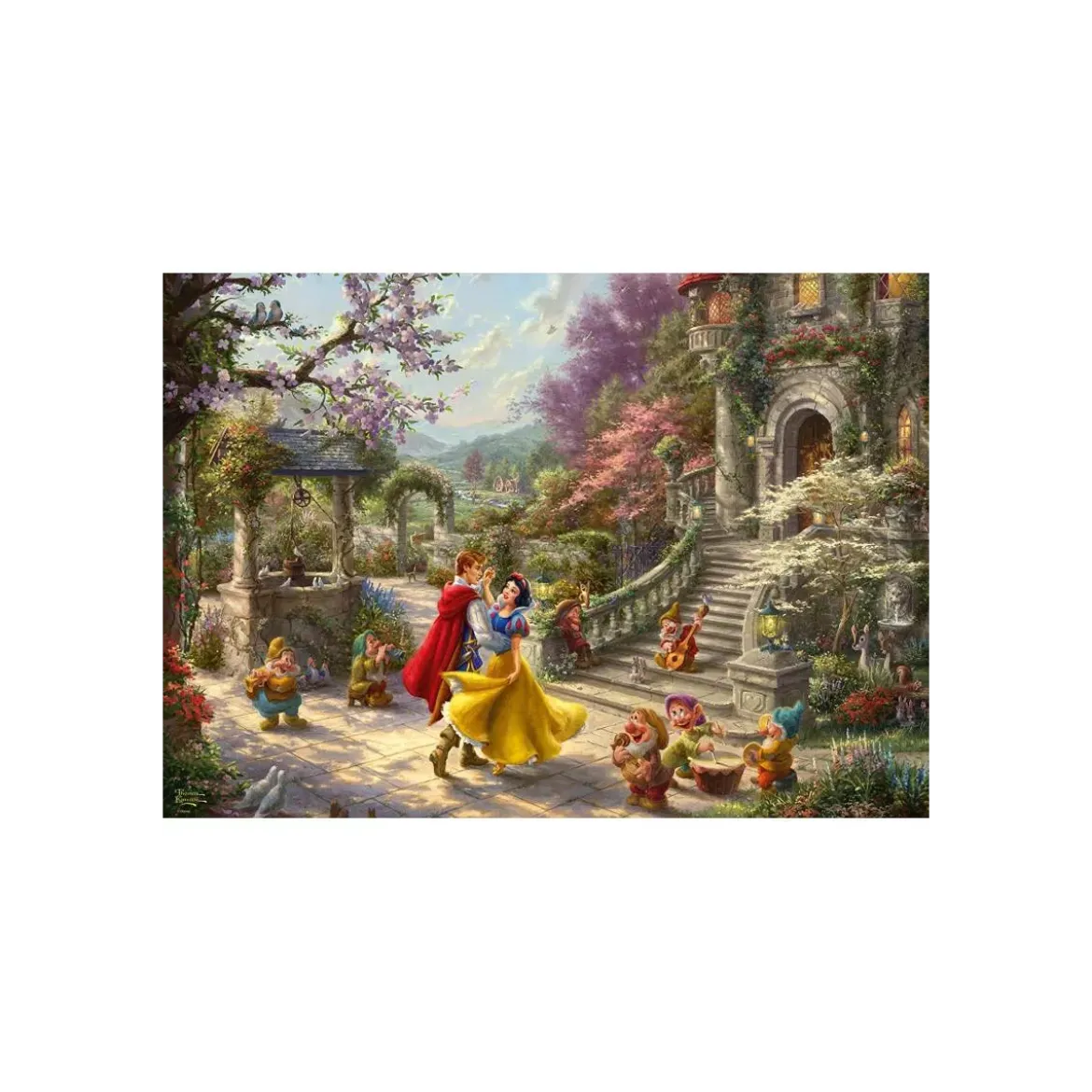 Puzzle Disney Blanche Neige et le Prince - 1000 pièces