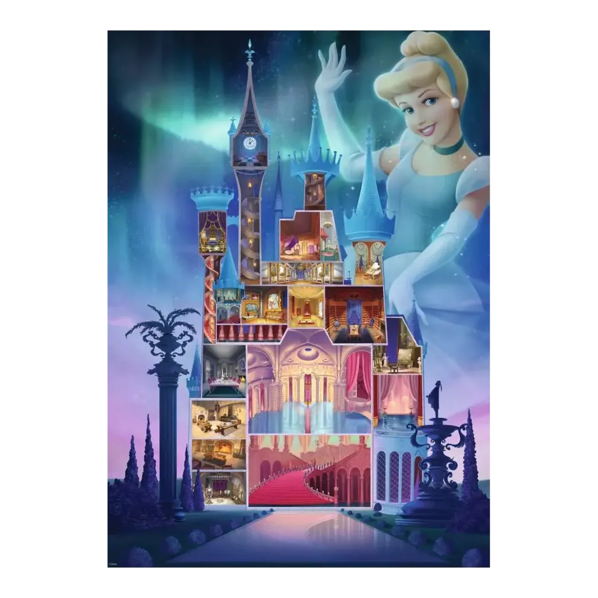 Puzzle Disney : Cendrillon - Collection Château Disney Princesses - 1000 pièces