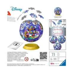 Puzzle Disney 3D Ball - 72 pièces