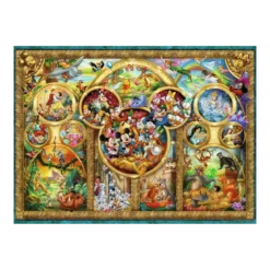 Puzzle Disney : Famille Disney - 500 pièces