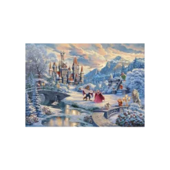 Puzzle Disney La Belle et la Bête Enchantement Hivernal - 1000 pièces
