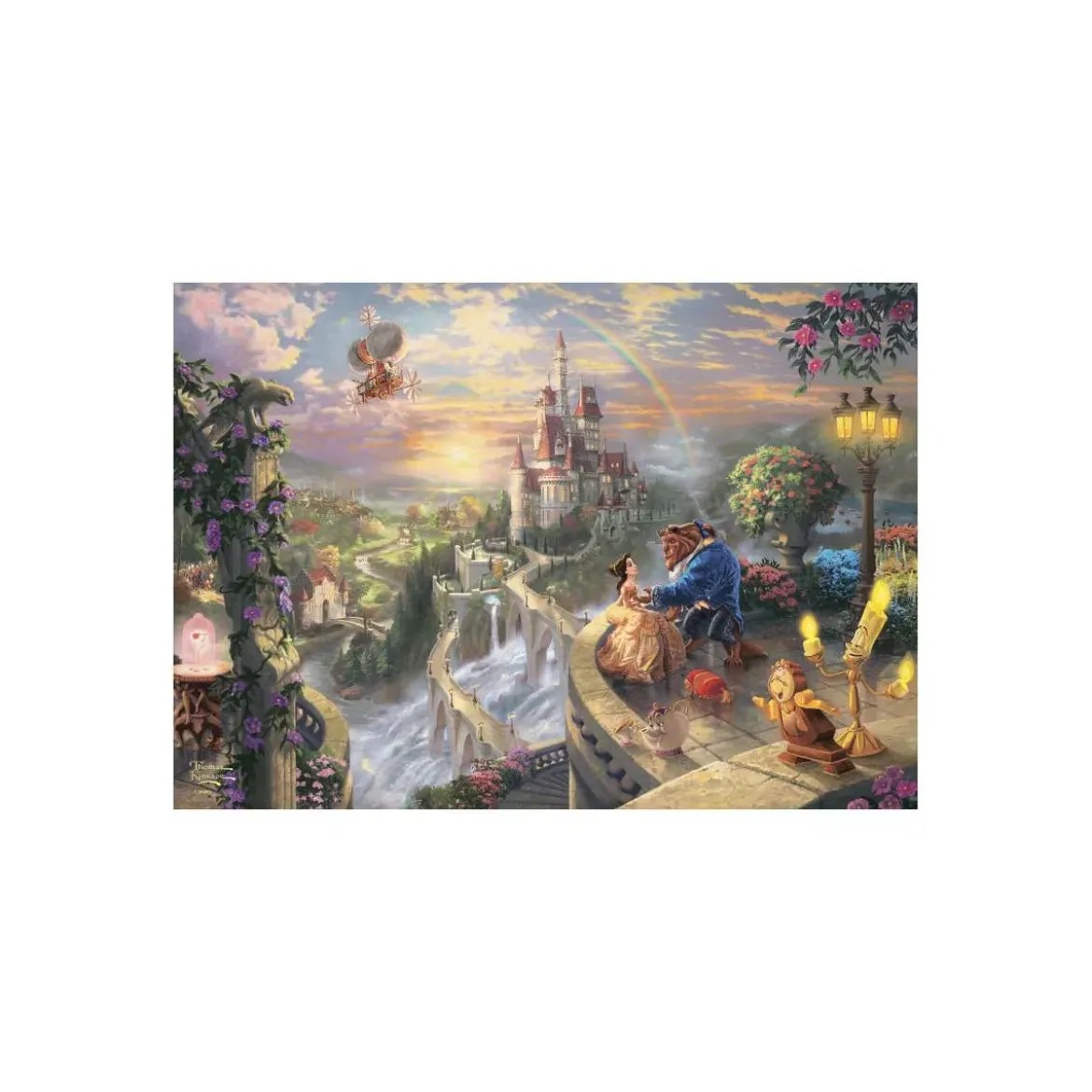 Puzzle Disney La Belle et la Bête - 500 pièces