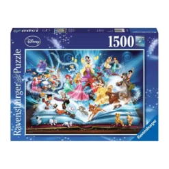Puzzle Disney : Le livre Magique des Contes Disney - 1500 pièces