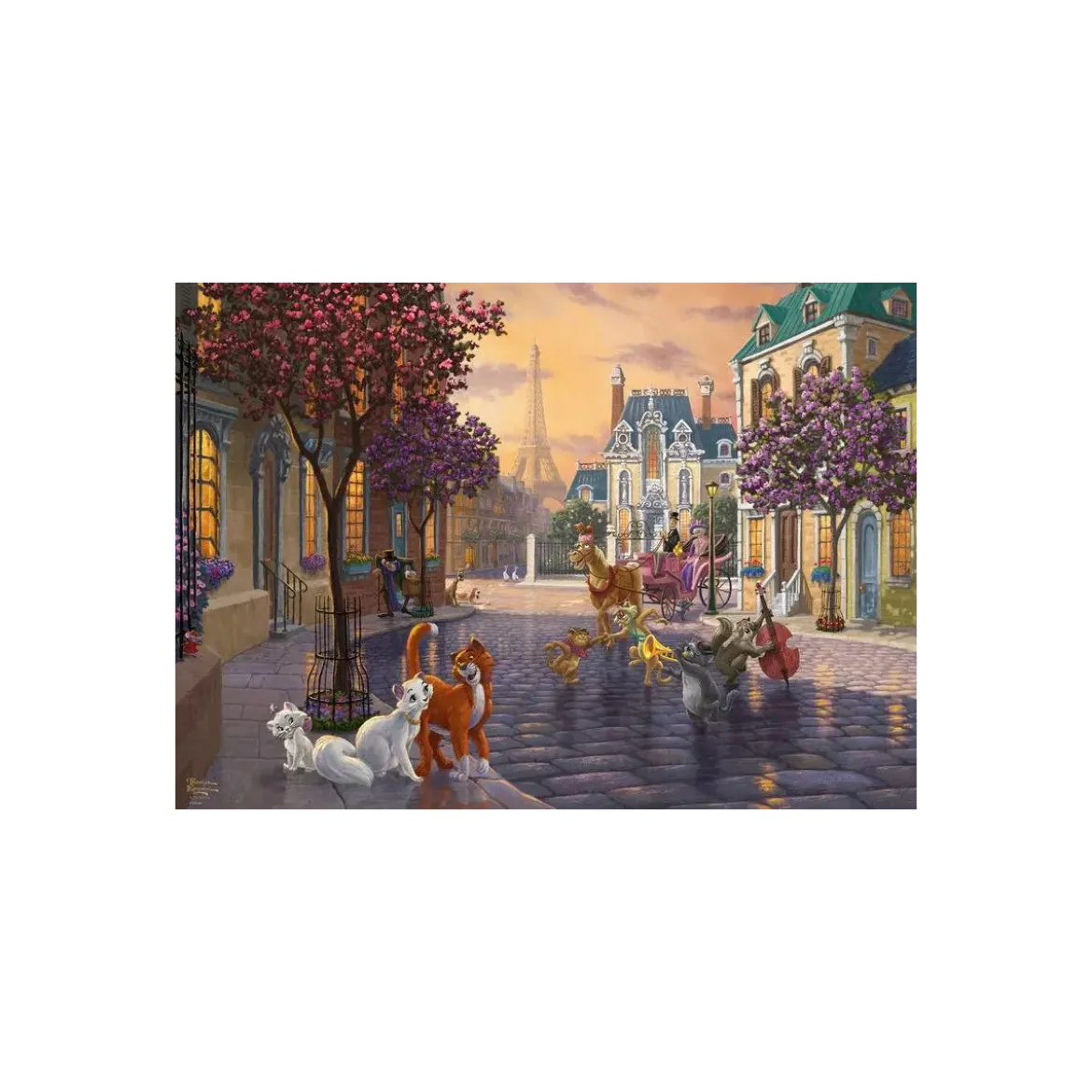 Puzzle Disney Les Aristochats - 1000 pièces