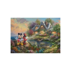 Puzzle Disney Mickey et Minnie - 1000 pièces
