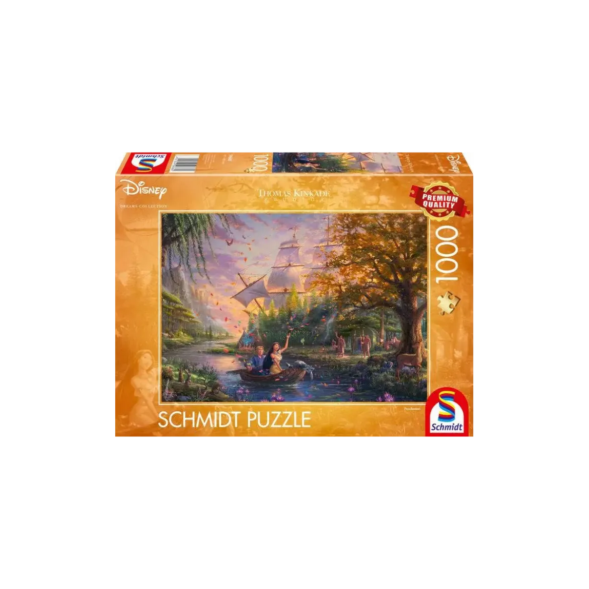 Puzzle Disney Pocahantas - 1000 pièces