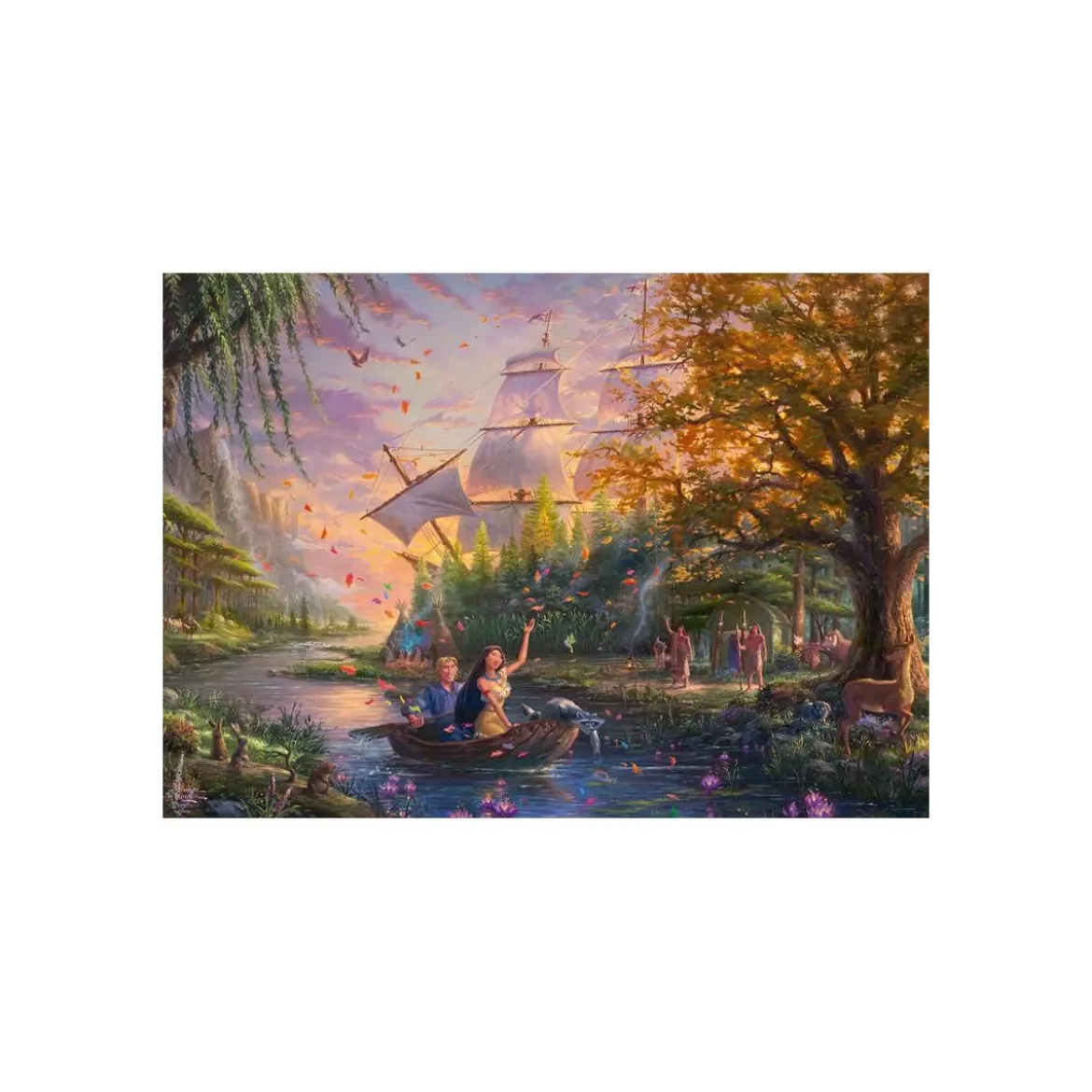 Puzzle Disney Pocahantas - 1000 pièces