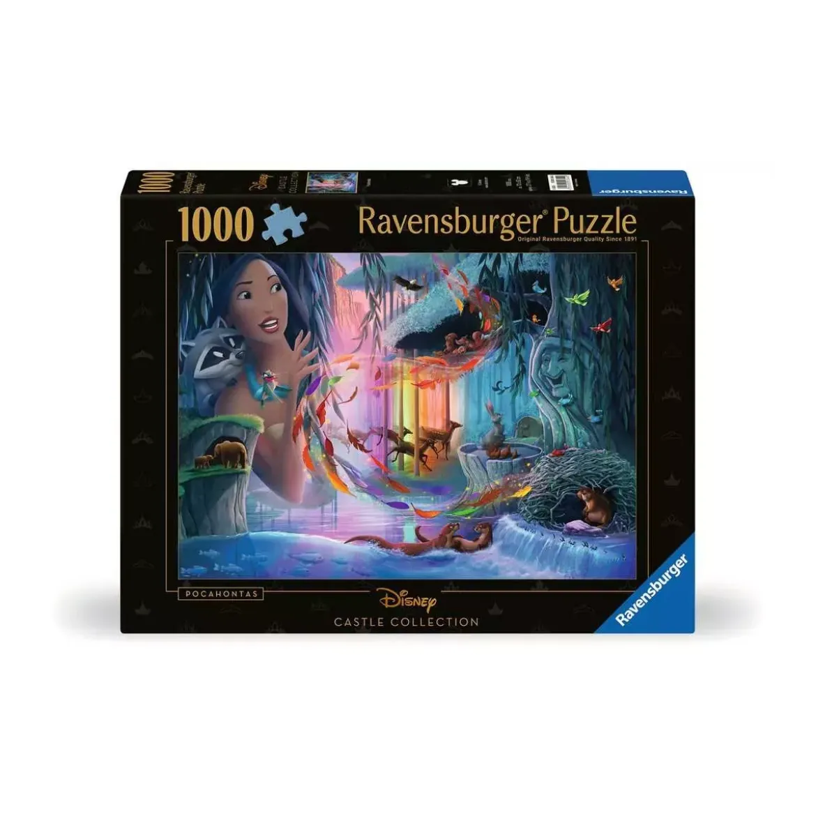 Puzzle Disney : Pocahontas - Collection Château Disney Princesses - 1000 pièces