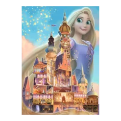 Puzzle Disney : Raiponce - Collection Château Disney Princesses - 1000 pièces