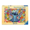Puzzle Disney : Stitch en fleurs - 3000 pièces