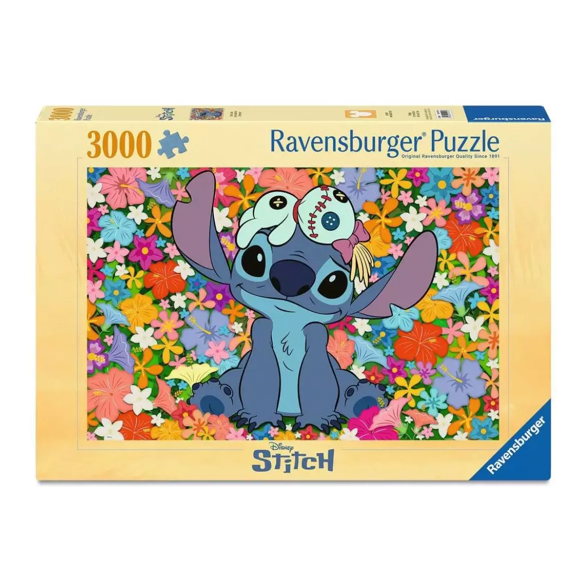 Puzzle Disney : Stitch en fleurs - 3000 pièces