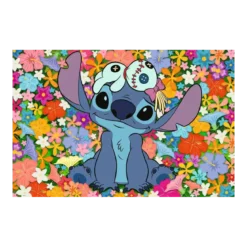 Puzzle Disney : Stitch en fleurs - 3000 pièces