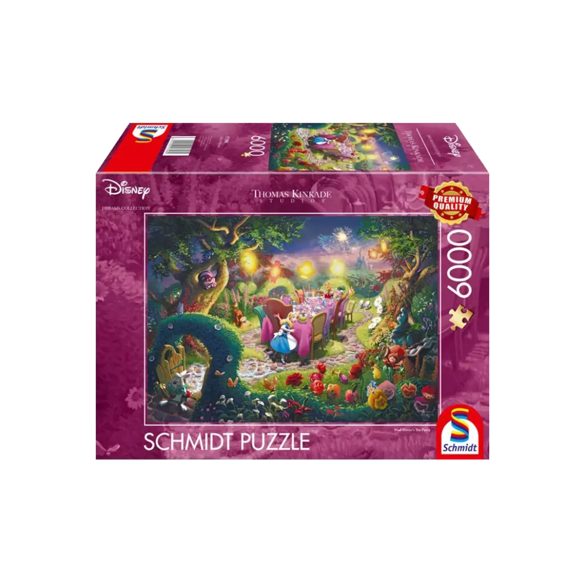 Puzzle Disney Tea Party Du Chapelier Fou - 6000 pièces