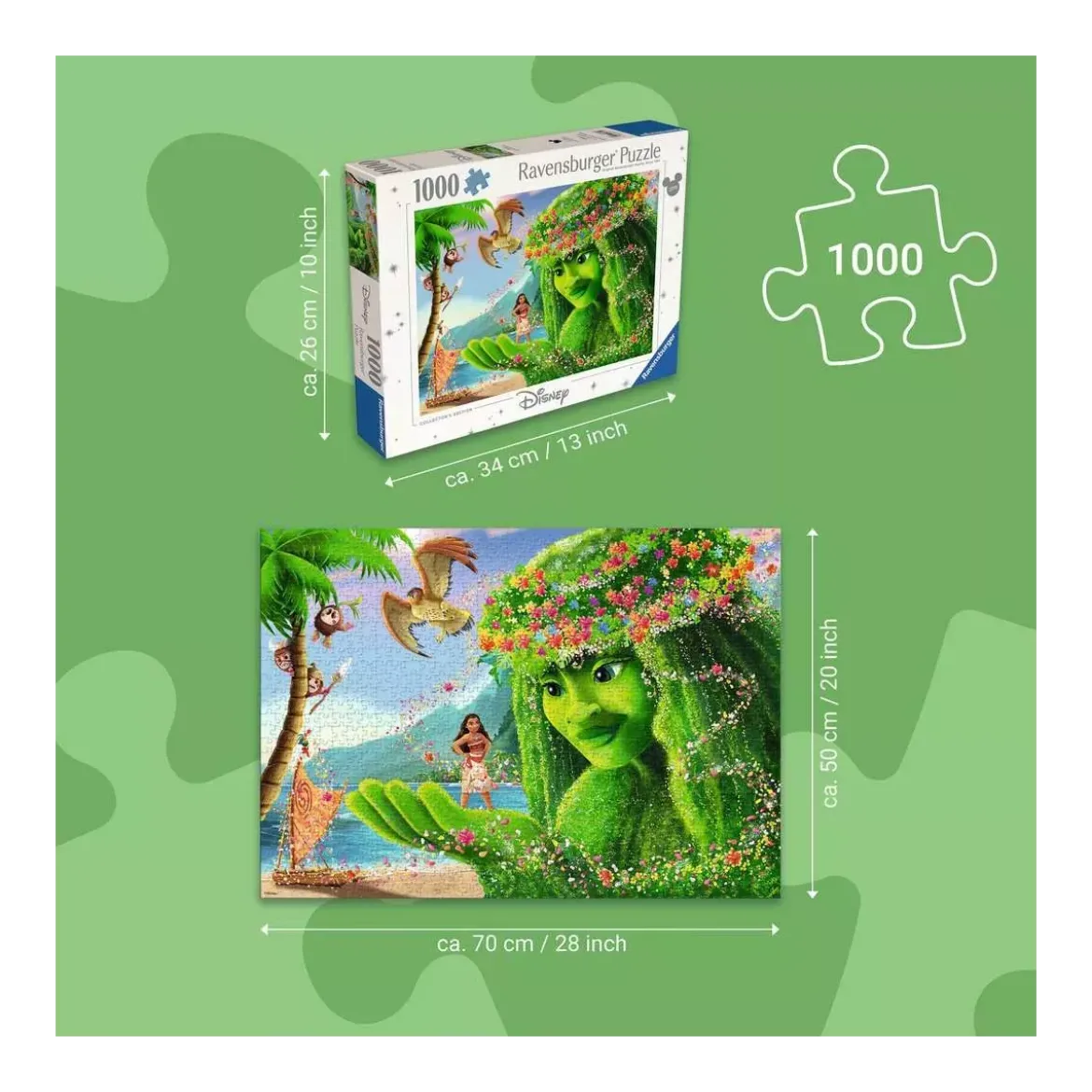 Puzzle Disney : Vaiana - 1000 pièces