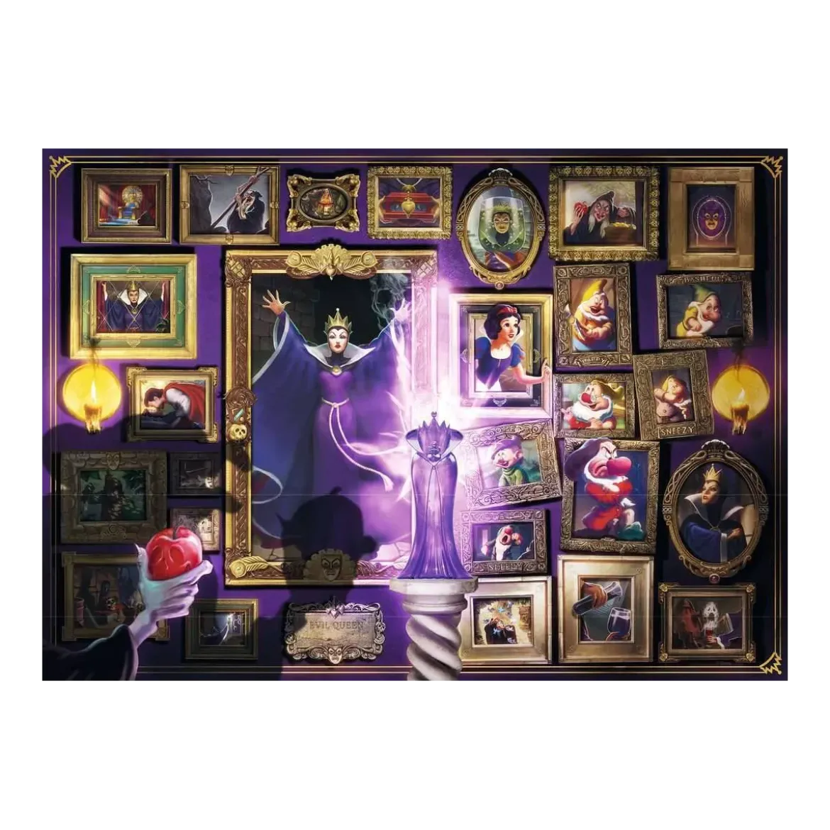 Puzzle Disney Villainous : Reine Sorcière - 1000 pièces
