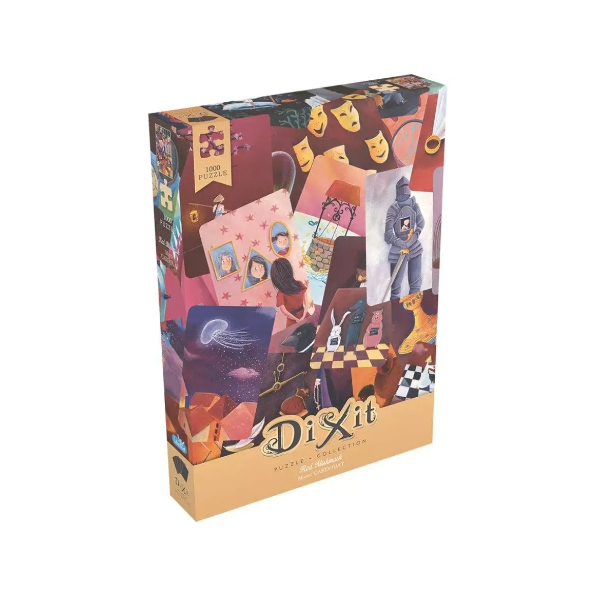 Puzzle Dixit Red Mishmash - 1000 pièces