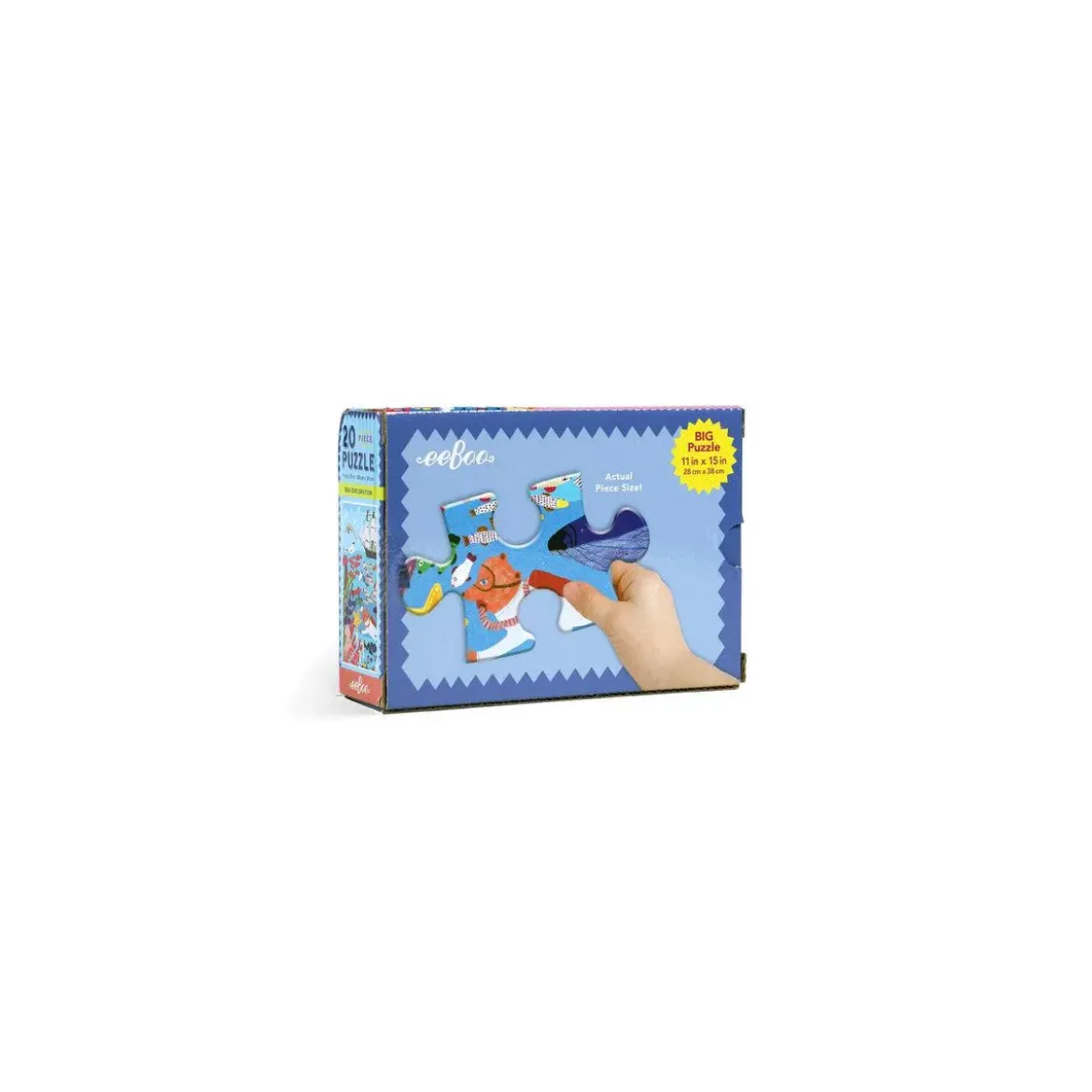 Puzzle Exploration Marine - 20 pièces