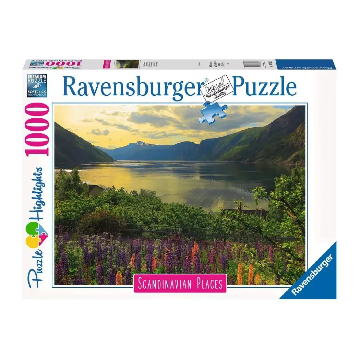 Puzzle Fjord en Norvège - 1000 pièces