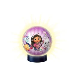 Puzzle Gabby's Dollhouse 3D Ball Illuminé - 72 pièces