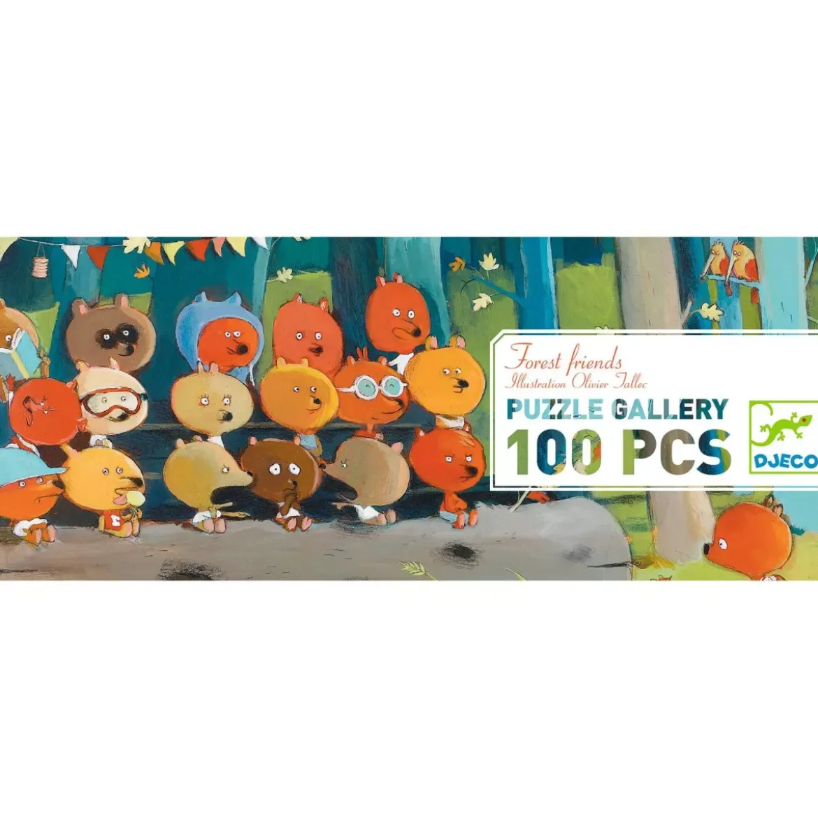 Puzzle Gallery Forest Friends - 100 pièces