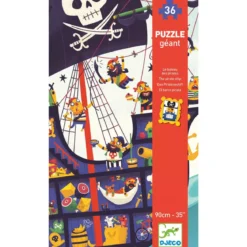 Puzzle Géant Le Bateau des Pirates - 36 pièces