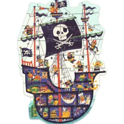 Puzzle Géant Le Bateau des Pirates - 36 pièces