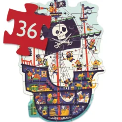 Puzzle Géant Le Bateau des Pirates - 36 pièces