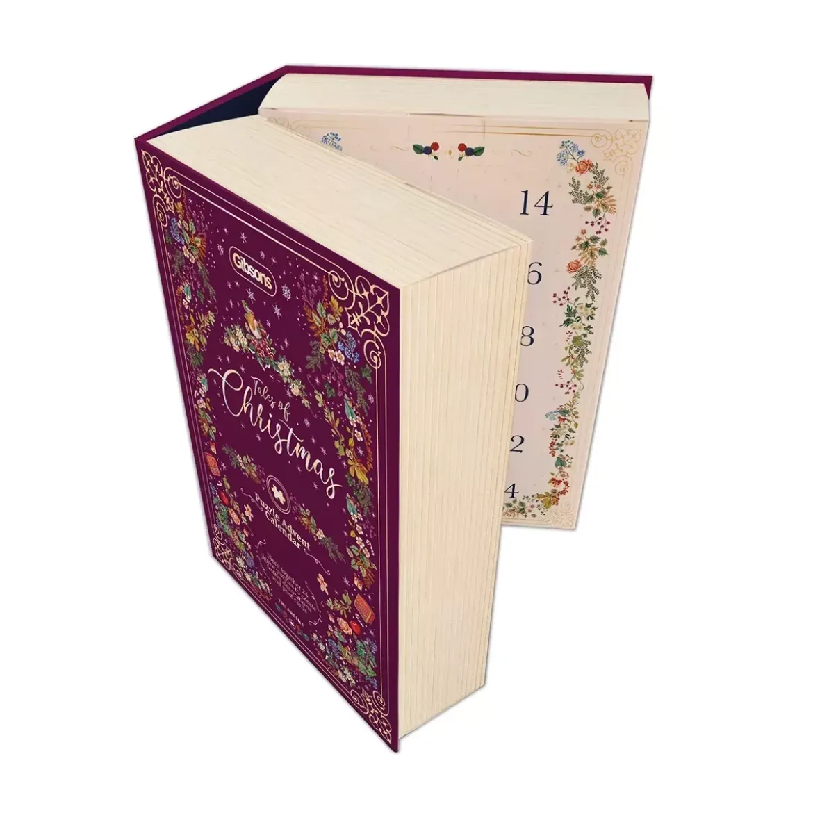 Puzzle Gibsons Calendrier de l'Avent The Art File - 24 mini puzzles
