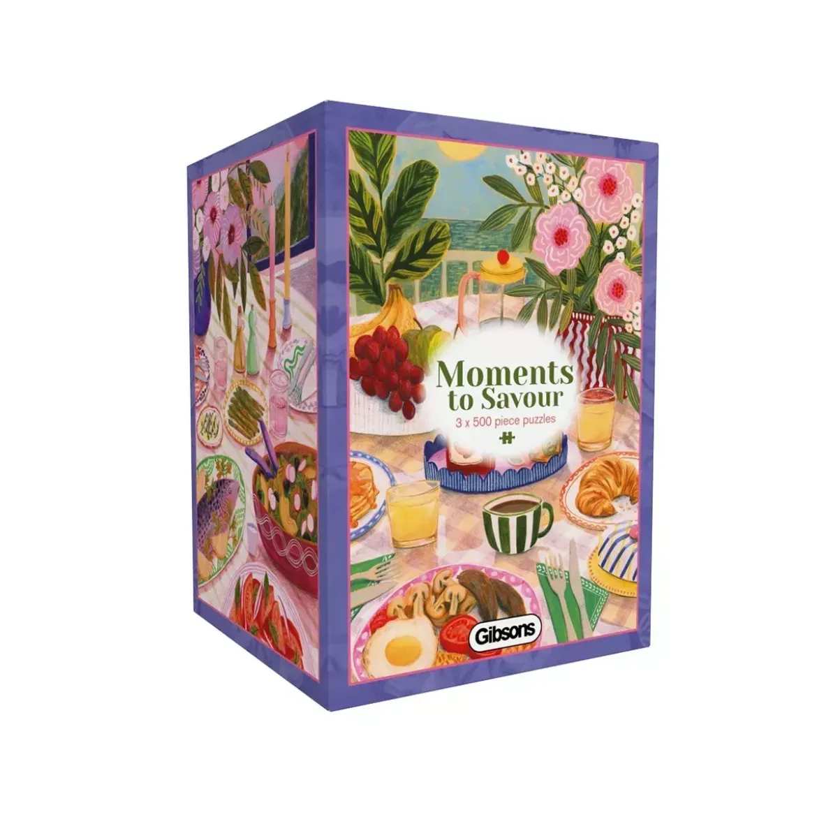 Puzzle Gibsons Moments to Savour - 3 x 500 pièces