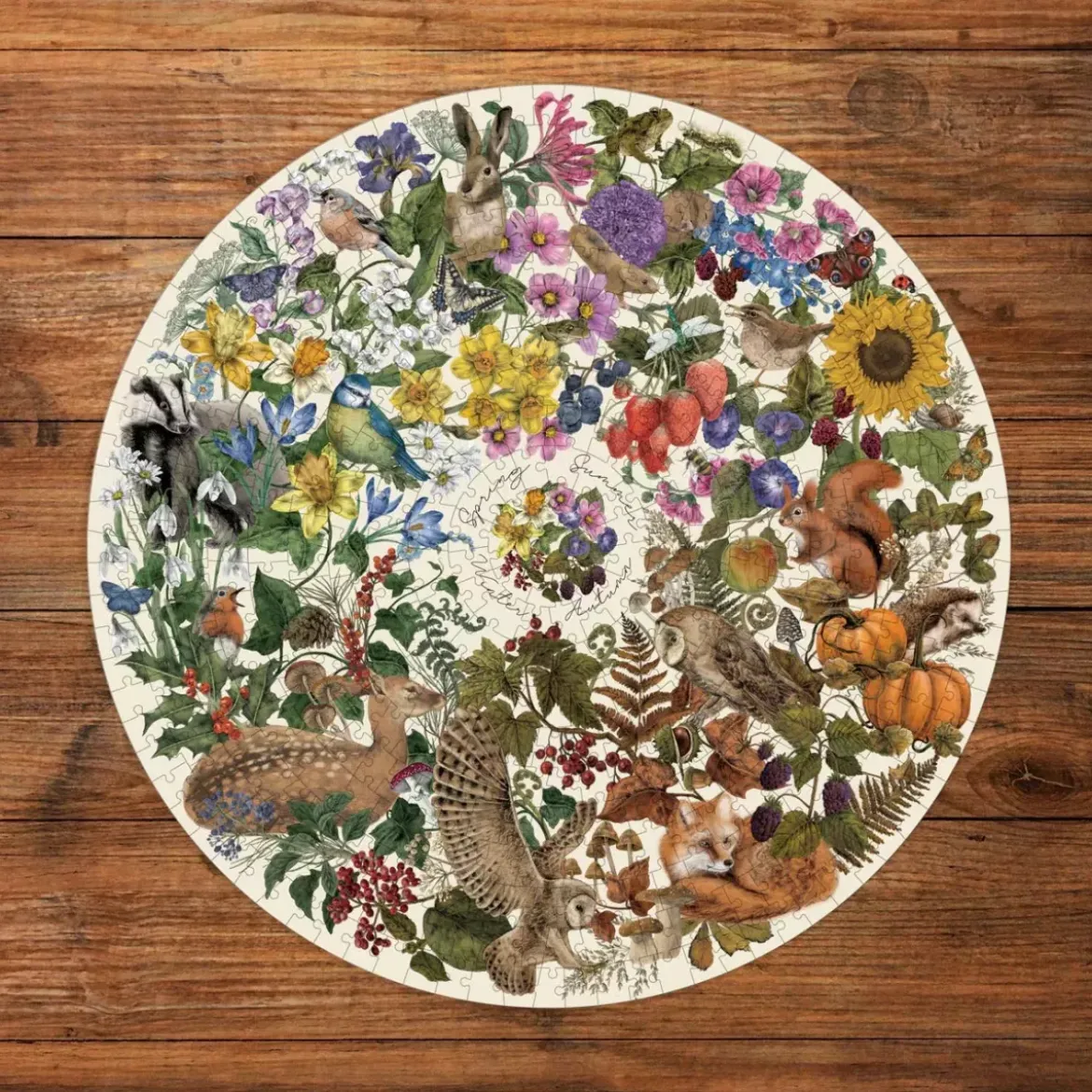 Puzzle Gibsons The Art File : Nature's Seasons - 500 pièces