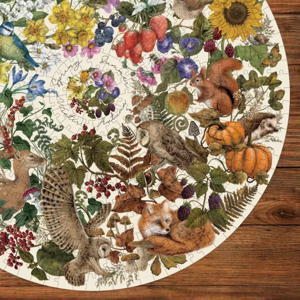 Puzzle Gibsons The Art File : Nature's Seasons - 500 pièces
