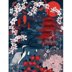 Puzzle Gibsons The Art File : Sakura Heights - 1000 pièces