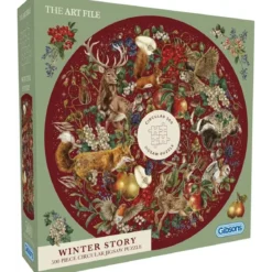 Puzzle Gibsons The Art File : Winter Story - 500 pièces